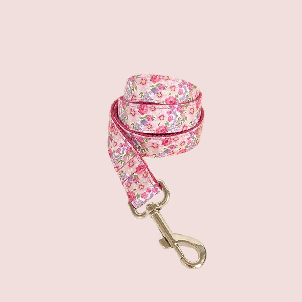 Collar y Correa de Diseño Floral para Perros - Comodidad y Estilo para Tu Mascota