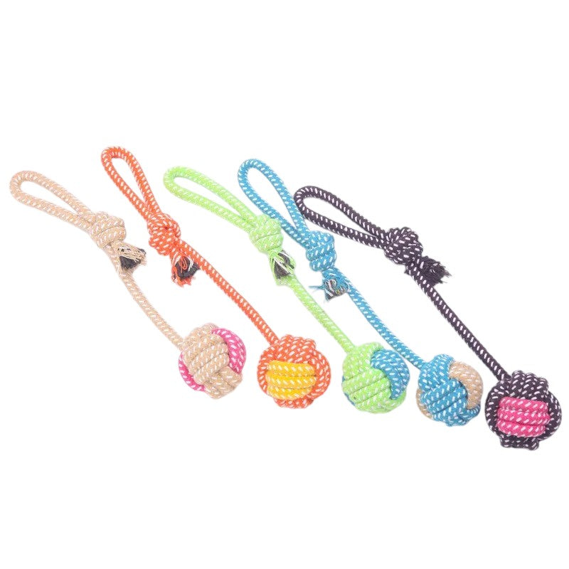 Juguete de Cuerda de Algodón para Perros – Diversión y Cuidado Dental
