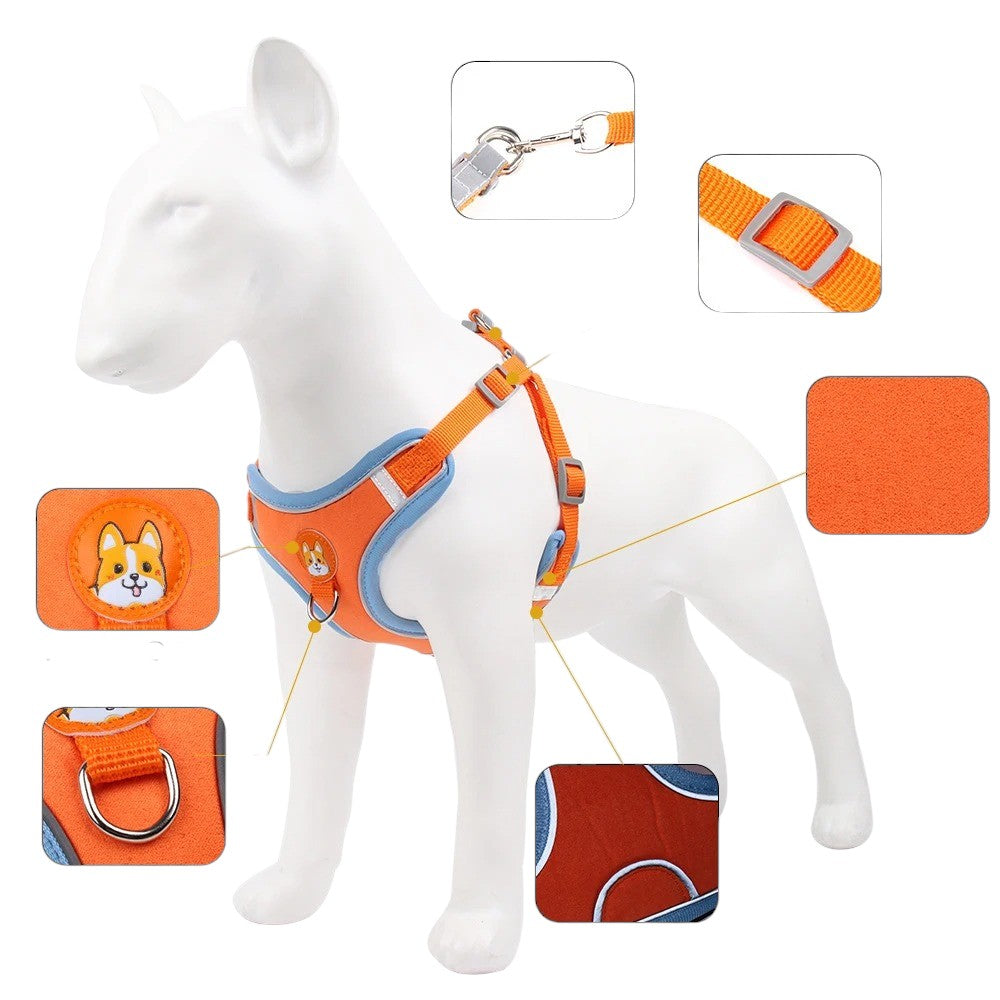 Arnés Antitirones Reflectante – Bienestar y Seguridad para tu Perro
