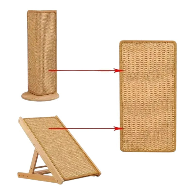 Rascador de sisal natural para gatos – Protege tu hogar y cuida a tu felino