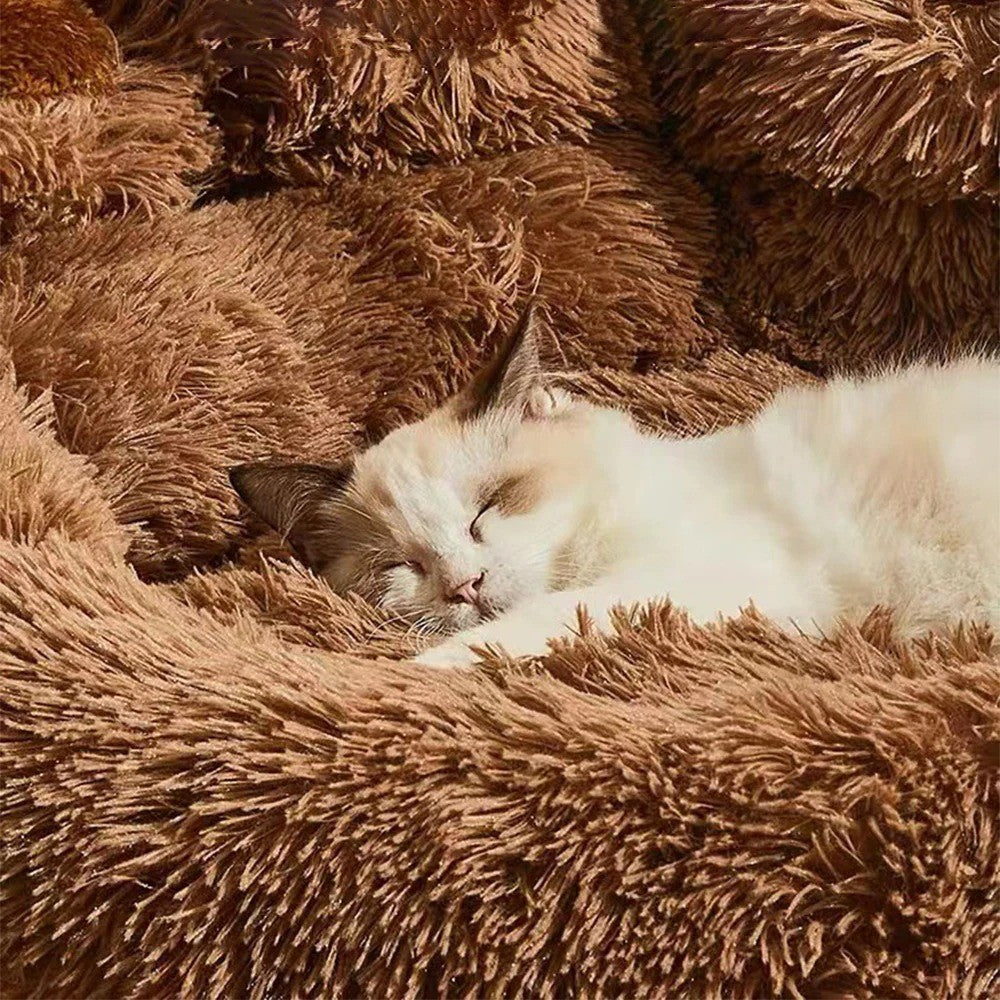 Cama de Algodón para Perros y Gatos