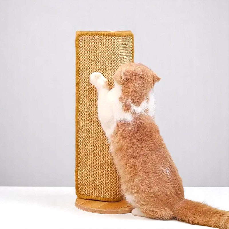 Rascador de sisal natural para gatos – Protege tu hogar y cuida a tu felino