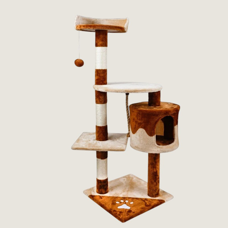 Árbol Rascador de Gatos de 4 Niveles