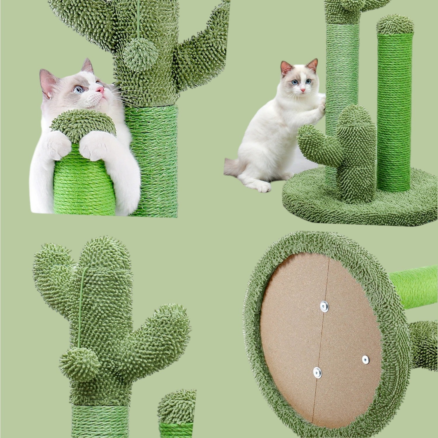 Árbol Rascador de Cactus para Gatos