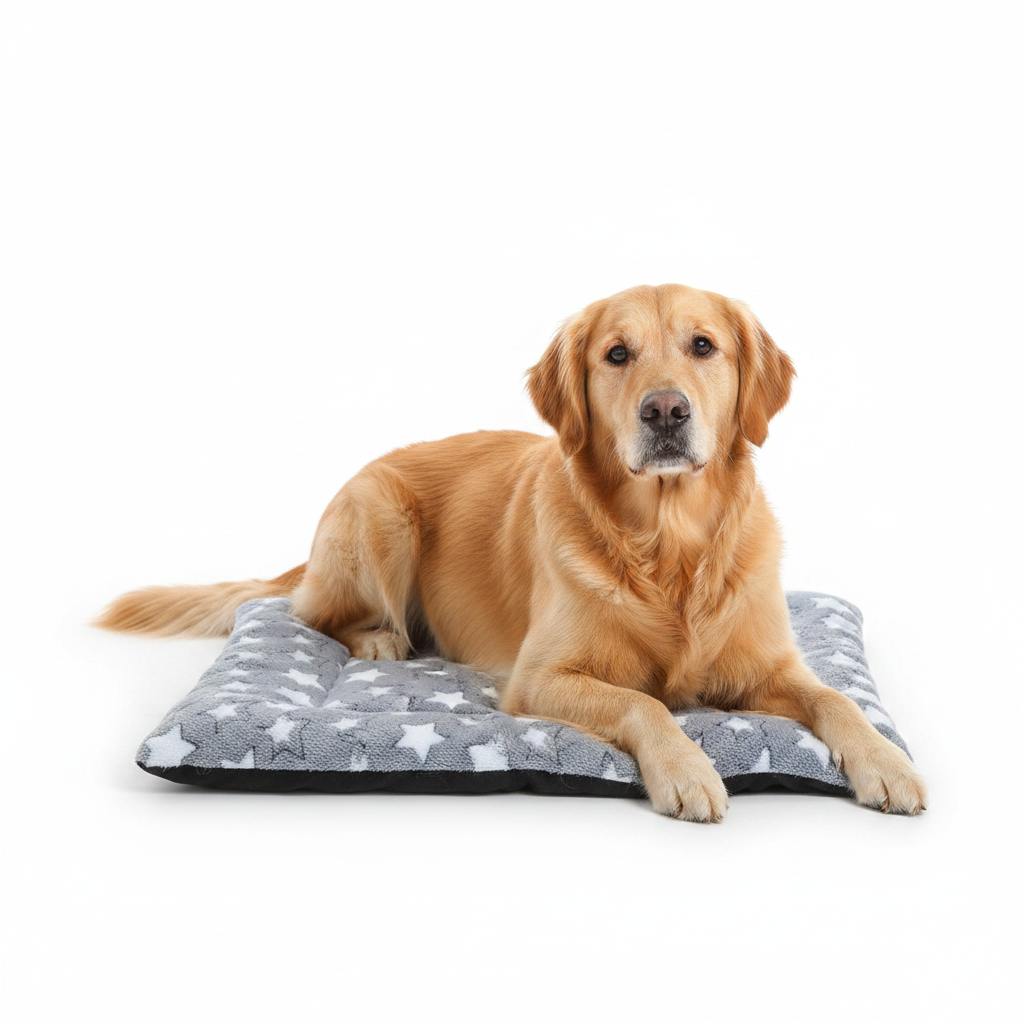 Cama de Algodón para Perros y Gatos de Estrellas