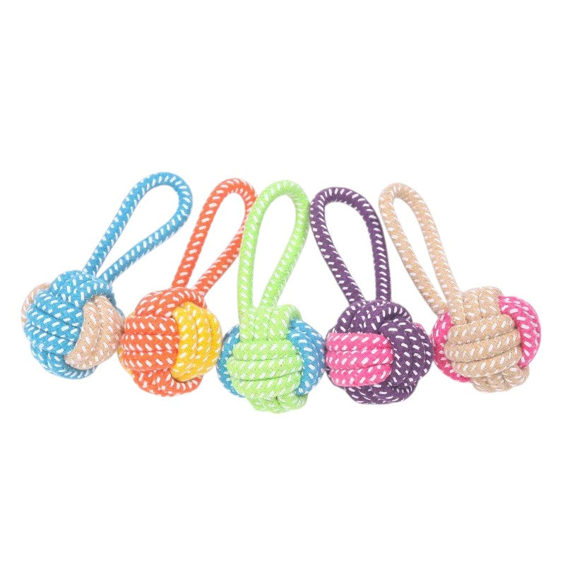 Juguete de Cuerda de Algodón para Perros – Diversión y Cuidado Dental