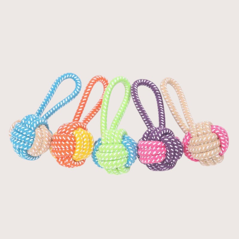 Juguete de Cuerda de Algodón para Perros – Diversión y Cuidado Dental