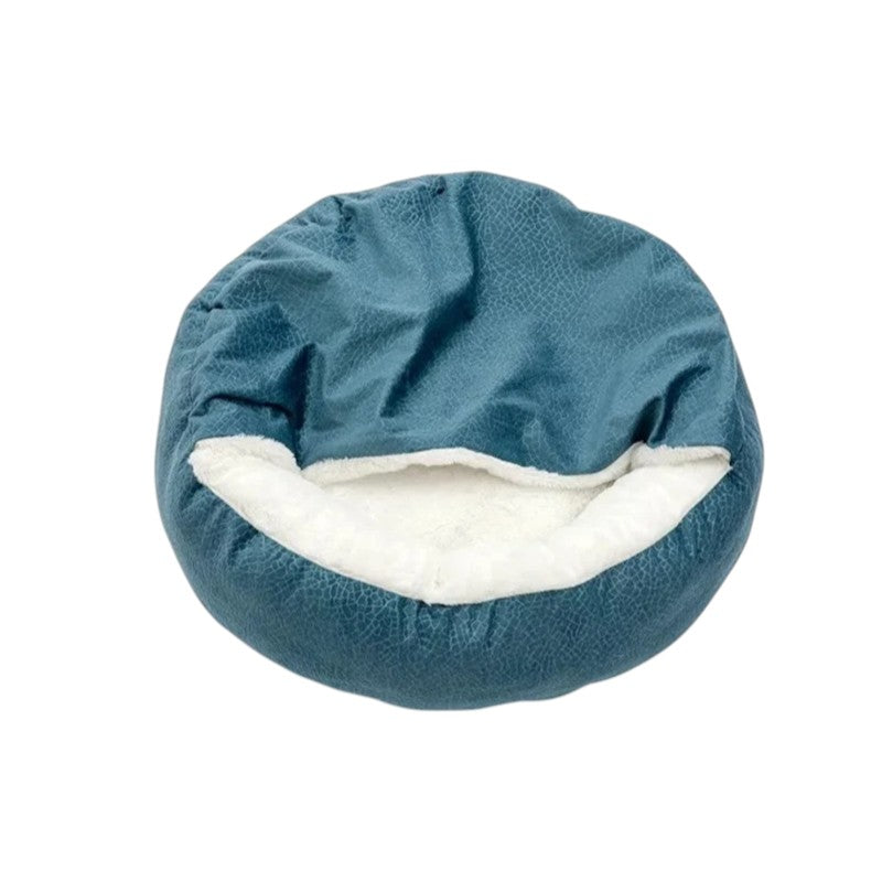 Cama Premium con Manta Incorporada para Perros y Gatos