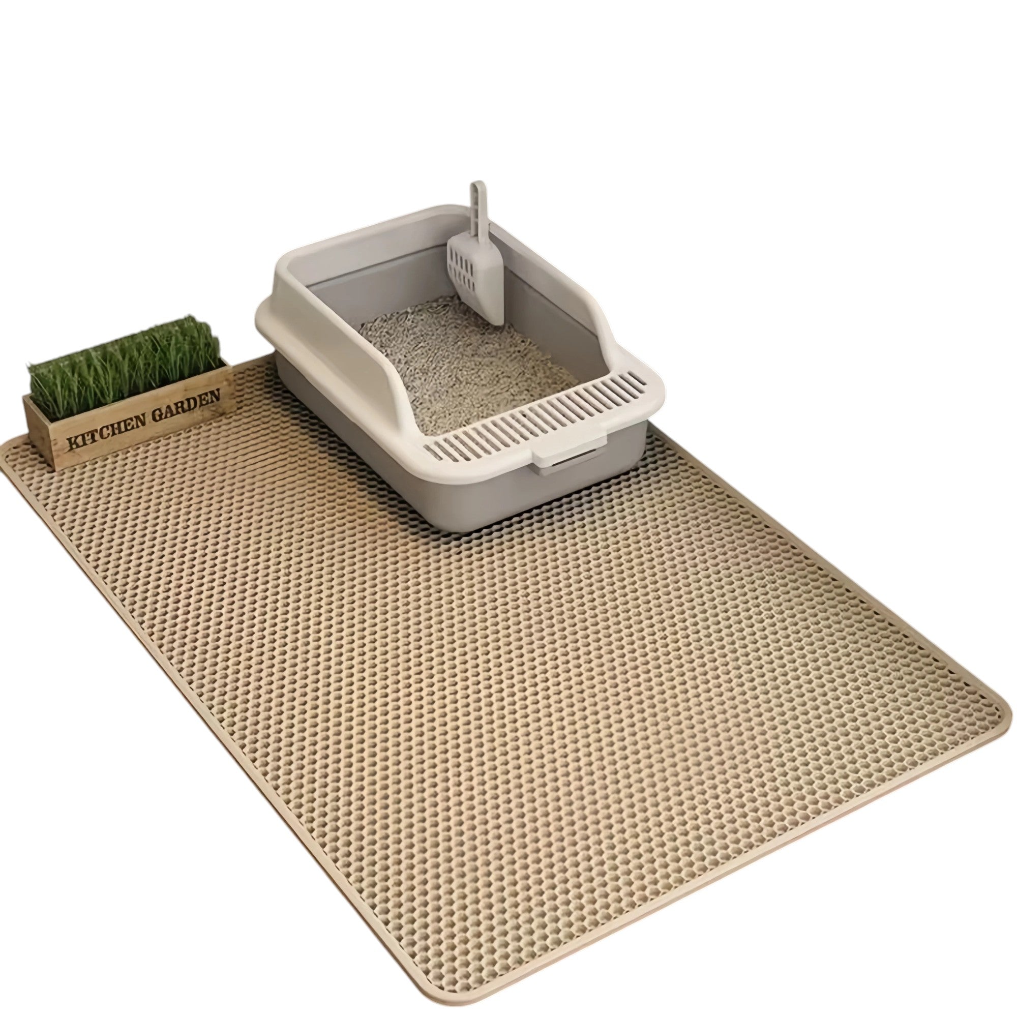 Alfombra de Arena para Gatos