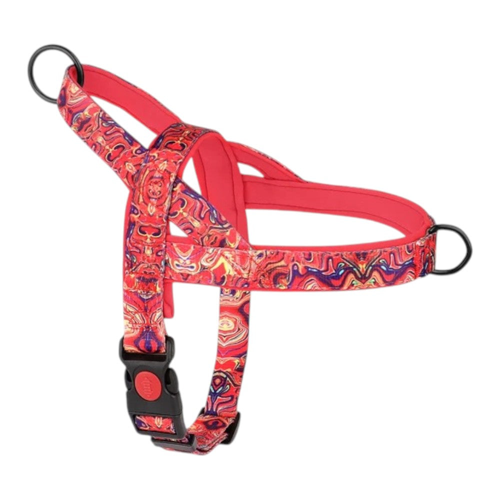 Arnés Antitirones Rojo y Azul para Perros