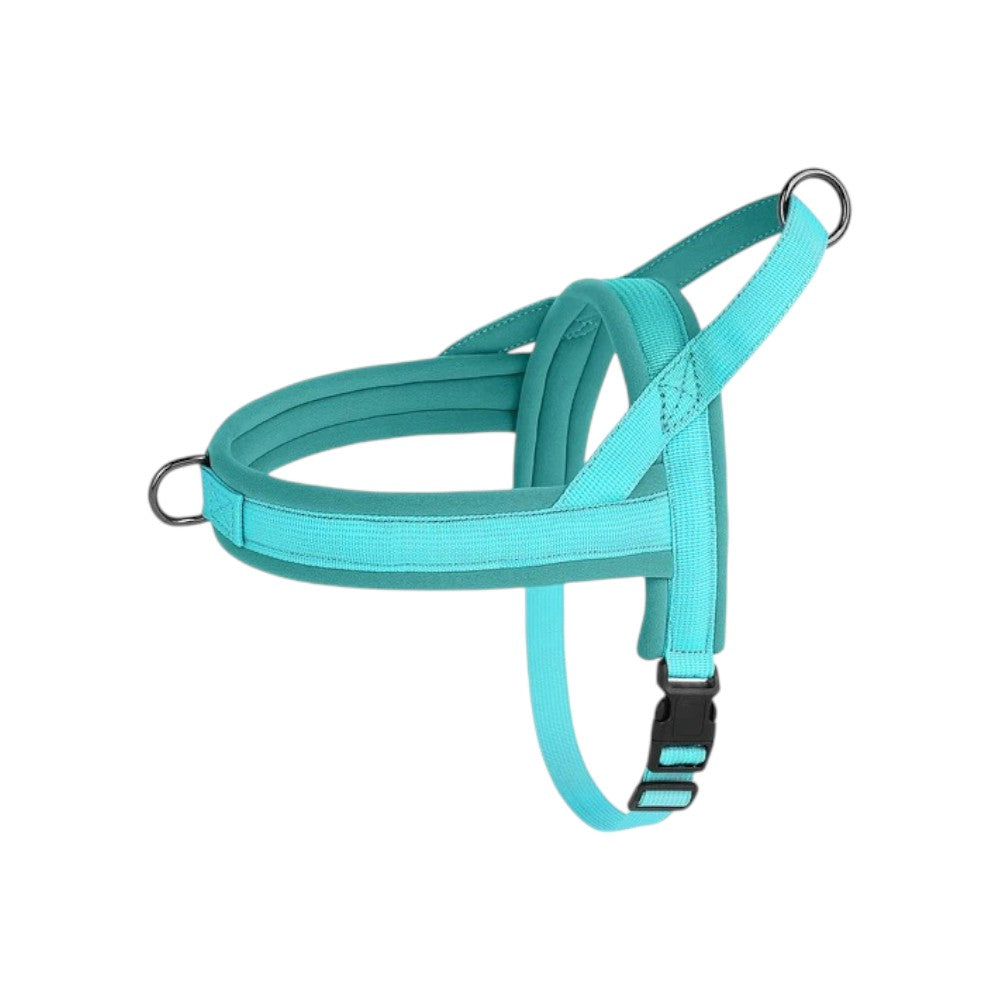 Arnés Antitirones Azul de Nylon para Perros