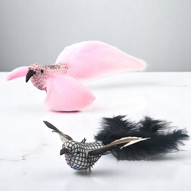 Juguete de Plumas para Gatos – Estimula la Diversión y la Actividad Diaria