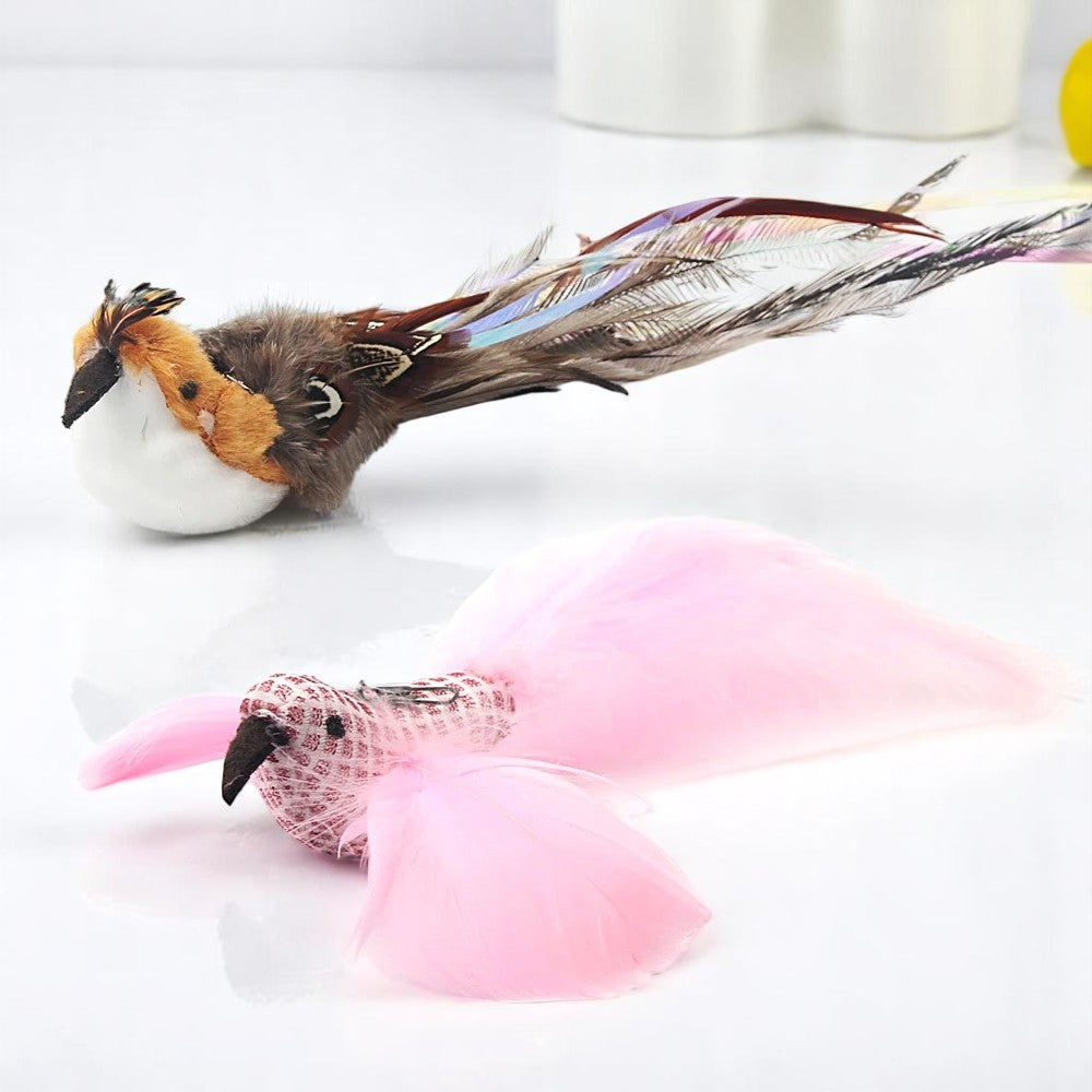Juguete Interactivo de Plumas para Gatos – Diversión y Ejercicio en Cada Momento