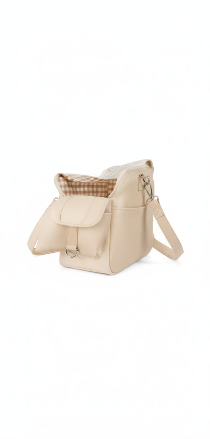 Bolso Transportín de Algodón para Perros Pequeños - portada