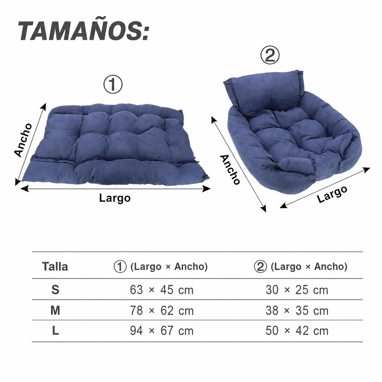 Cama Sofá Cálida de Invierno para Perros