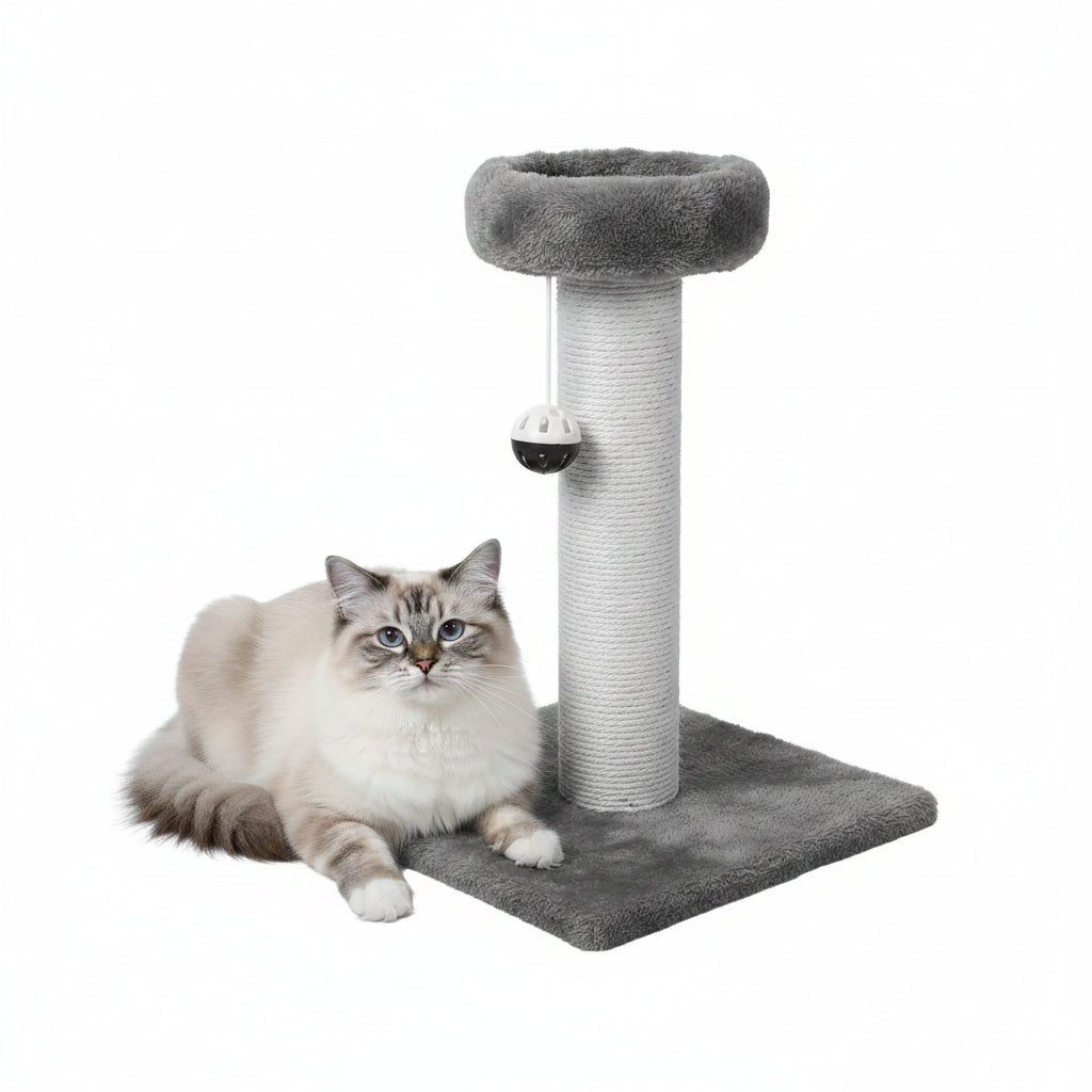 Arbre à chat en sisal naturel haute gamme