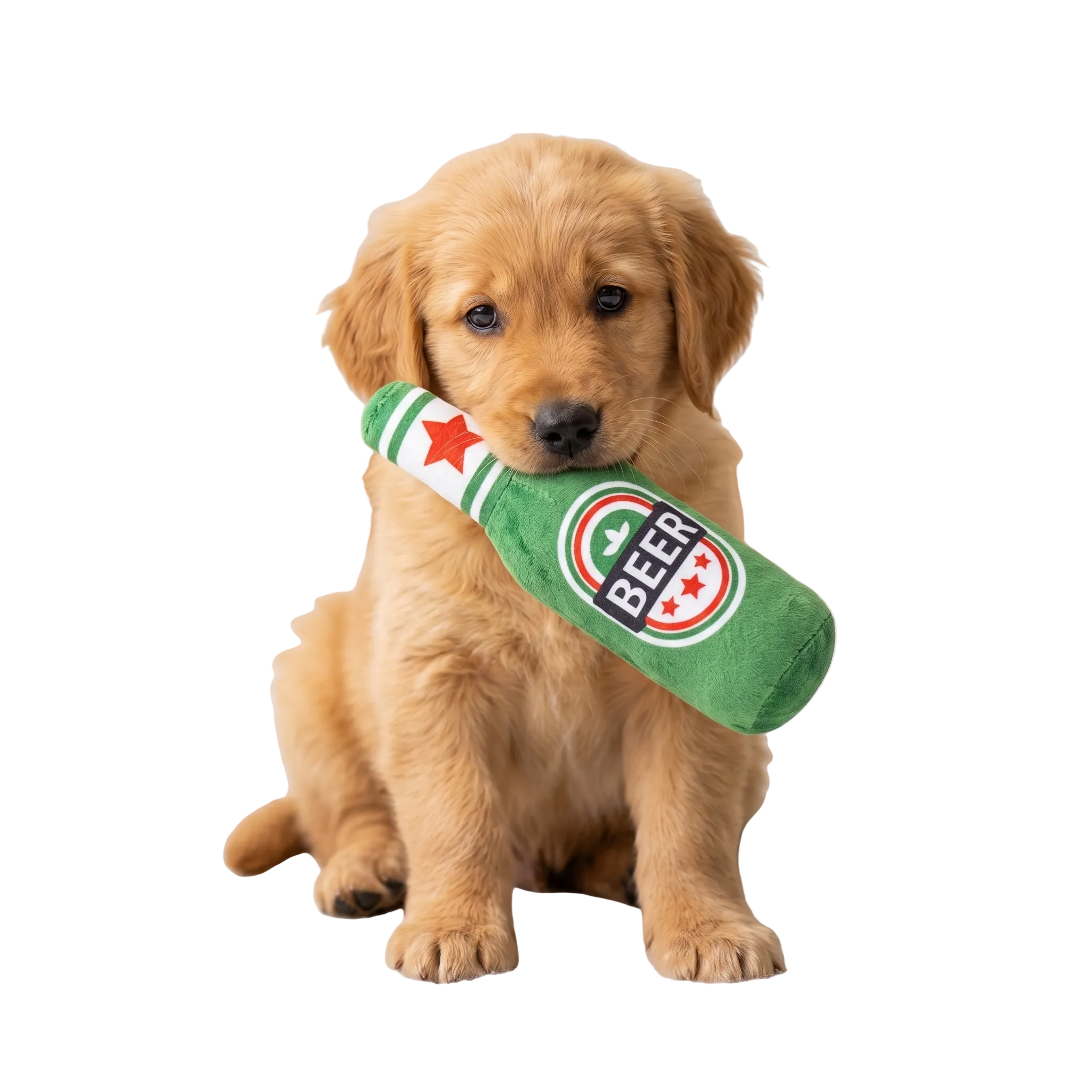 Juguete de Peluche Divertido: Botellas para tu Mascota