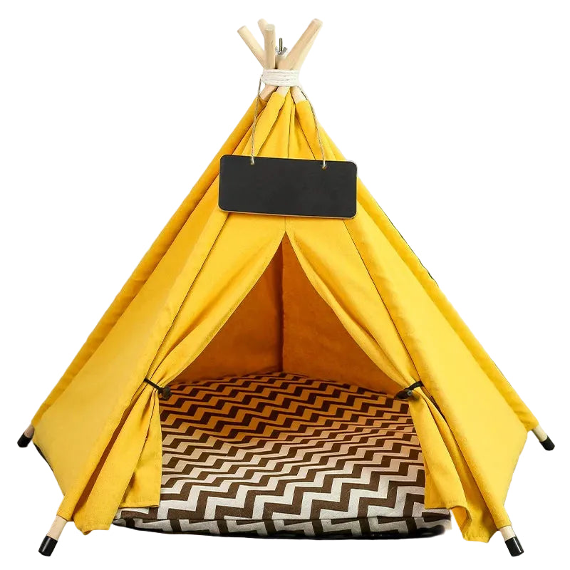 Tienda Tipi de Madera para Mascotas: El Refugio de Estilo