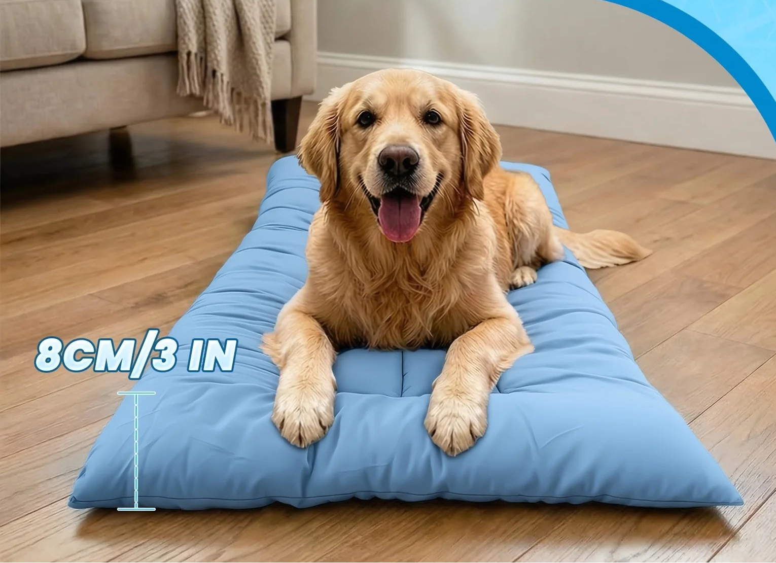 Cama Sofá Extra Grande Refrescante para Perros