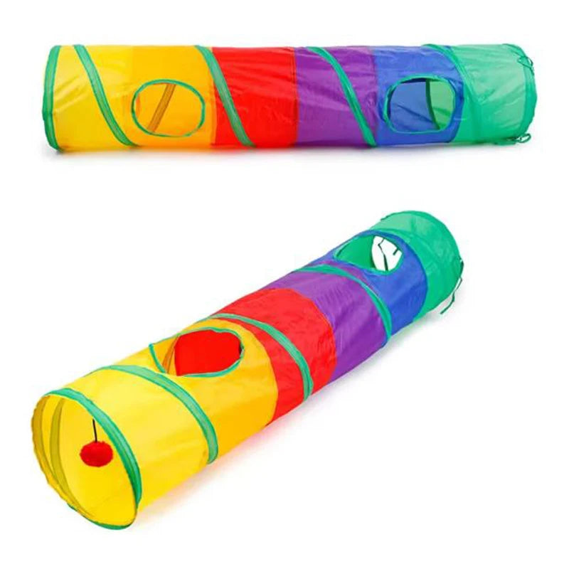 Túnel de Juegos Plegable para Gatos y Mascotas
