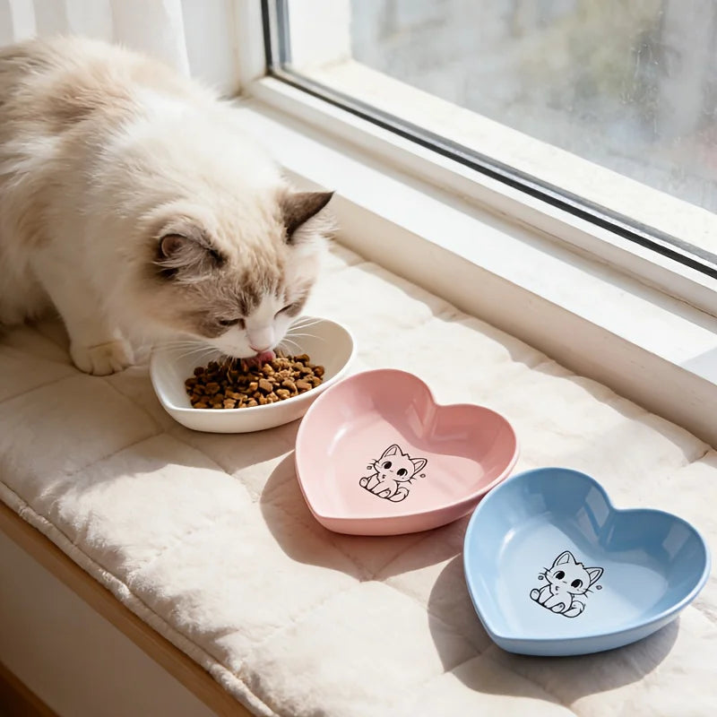 Set de 3 Comederos Planos para Gatos