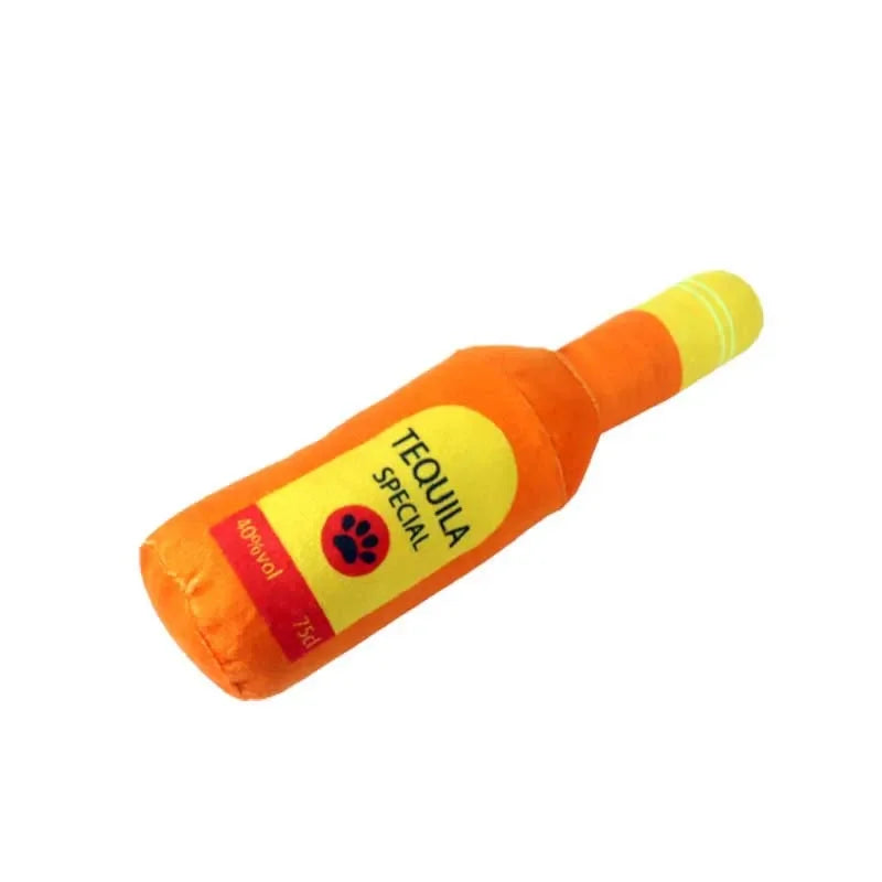 Juguete de Peluche Premium: Diseño de Tequila para tu Perro