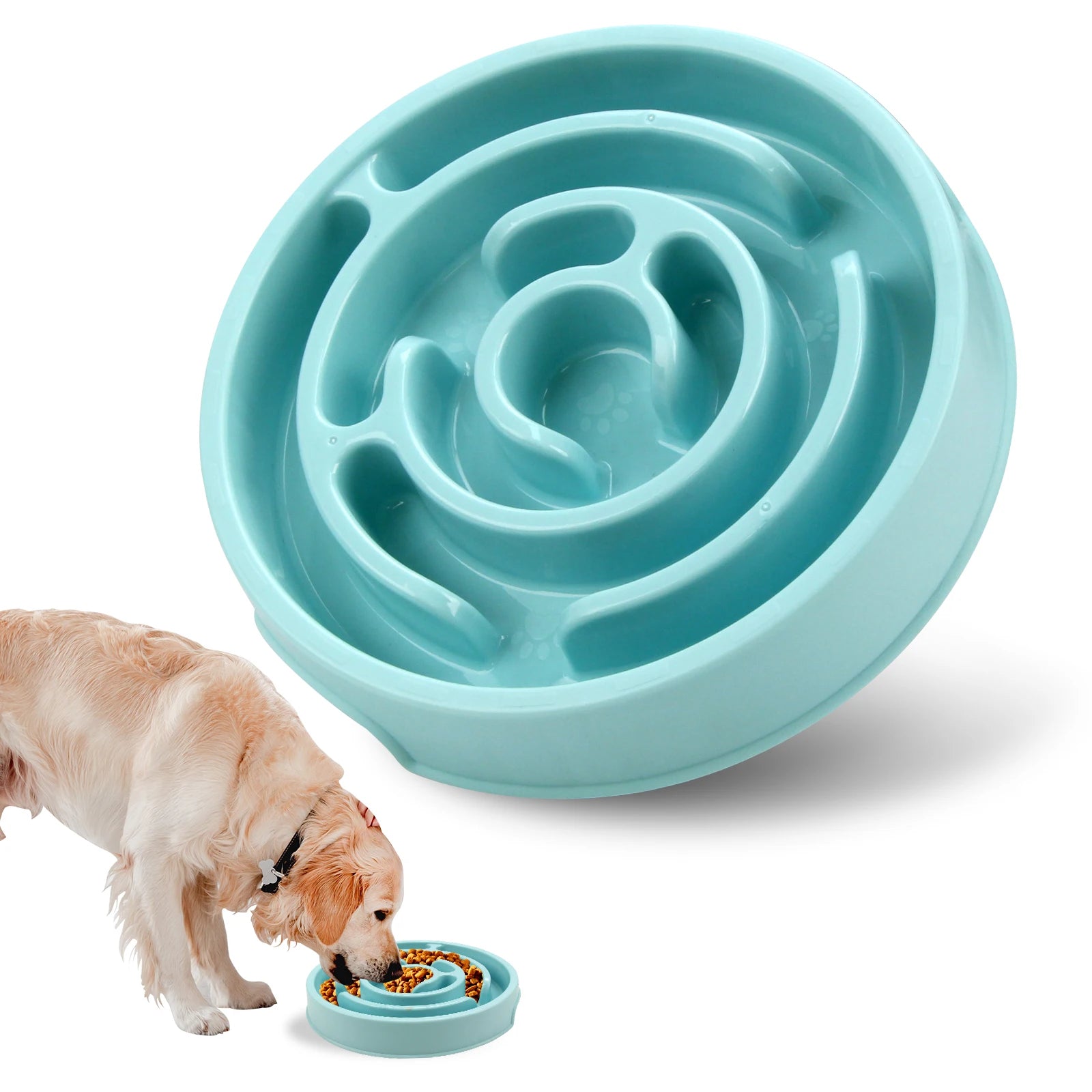 Comedero Laberinto de Comida Lenta para Perros y Gatos