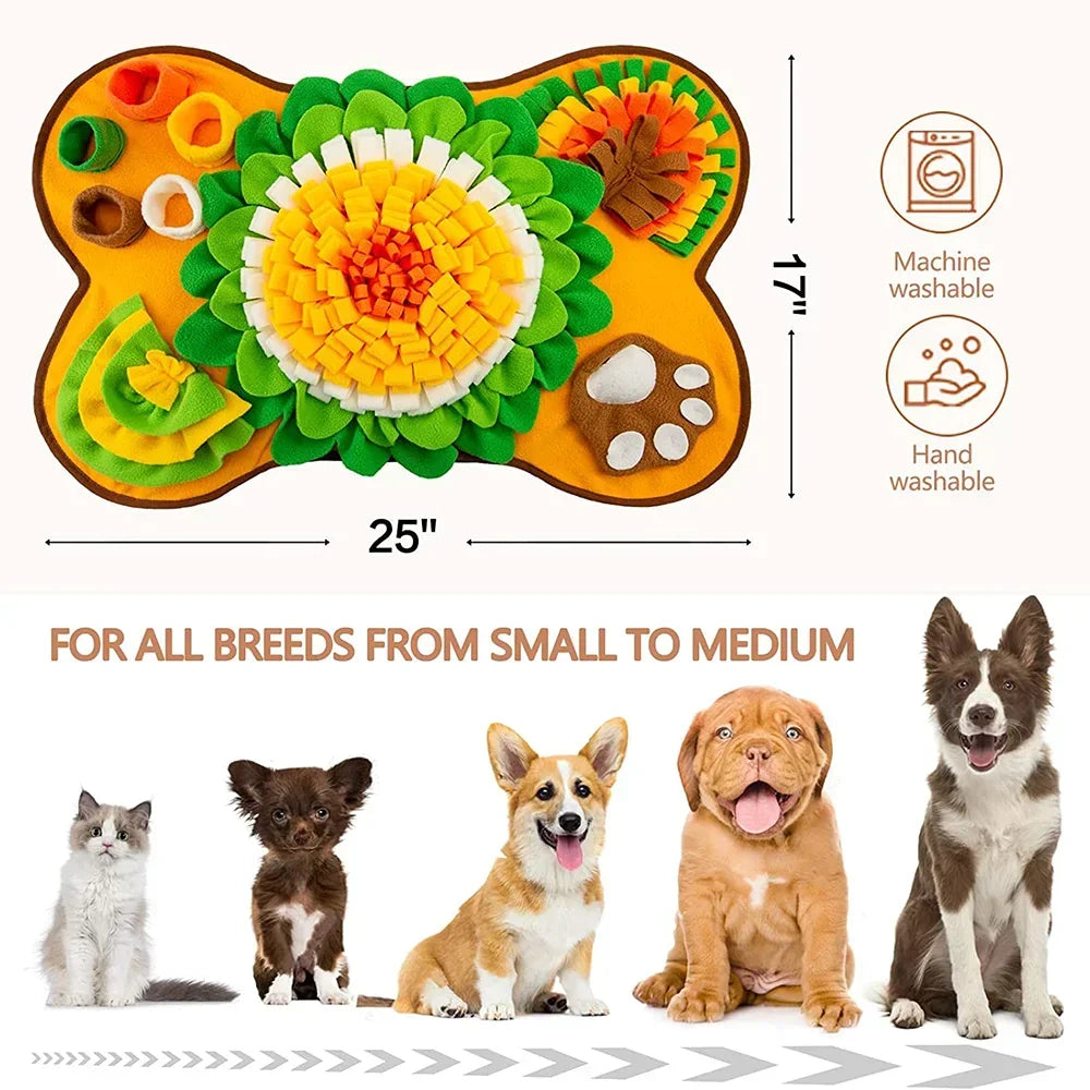 Alfombra de Olfato Grande para Perros