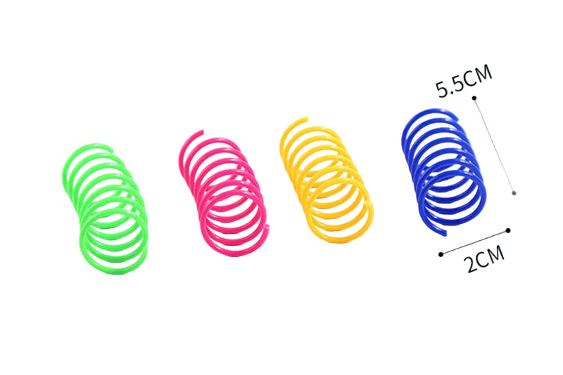 Juguetes de Resortes para Gatos – Coloridos, Resistentes y Súper Divertidos