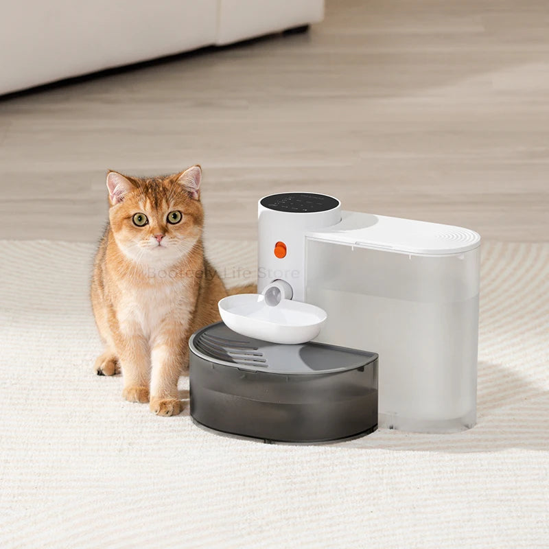 Smart Self-Cleaning Cat Water Fountain 3L: Always Pure Water, Free of Bacteria
