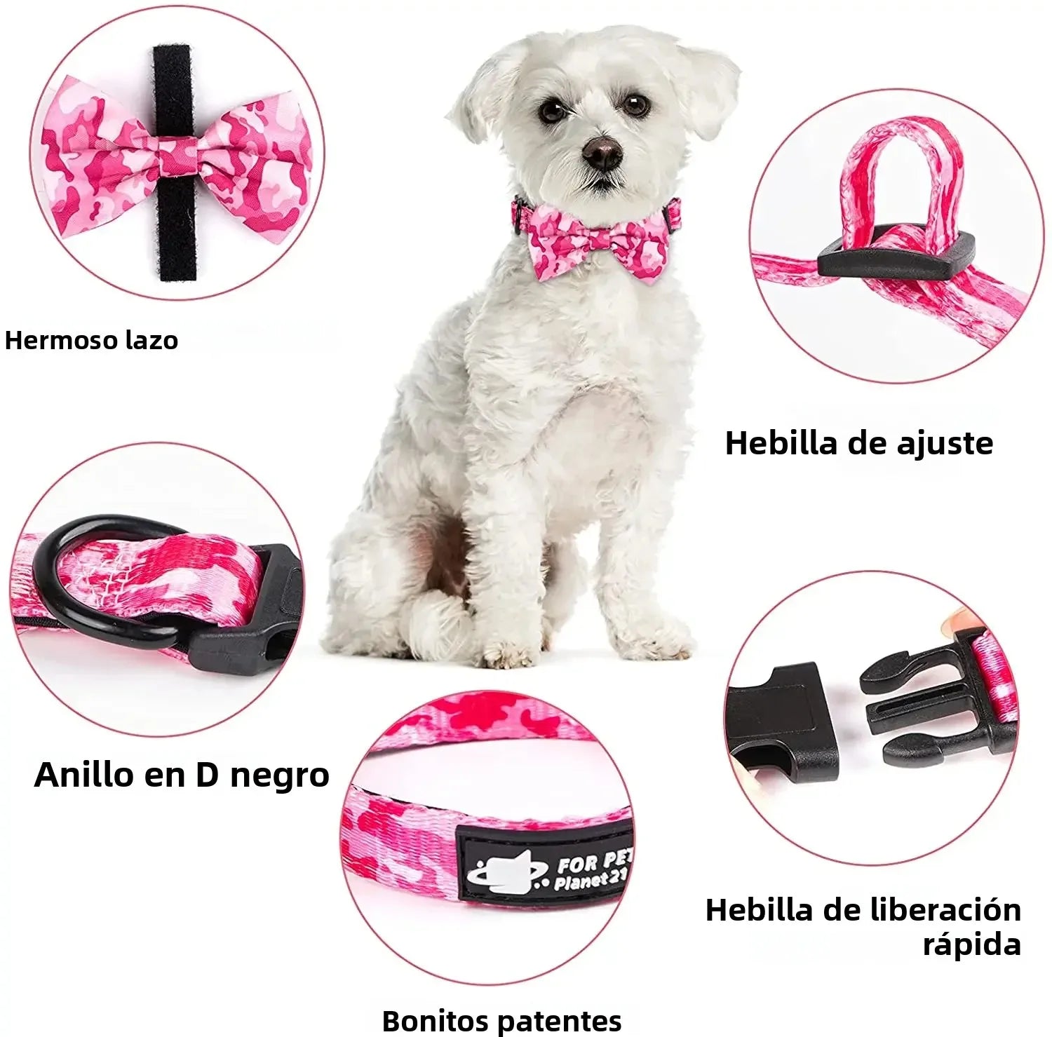 Set de Árnes Paseo 6 en 1: Estampado de Camuflaje y Resistencia Táctica
