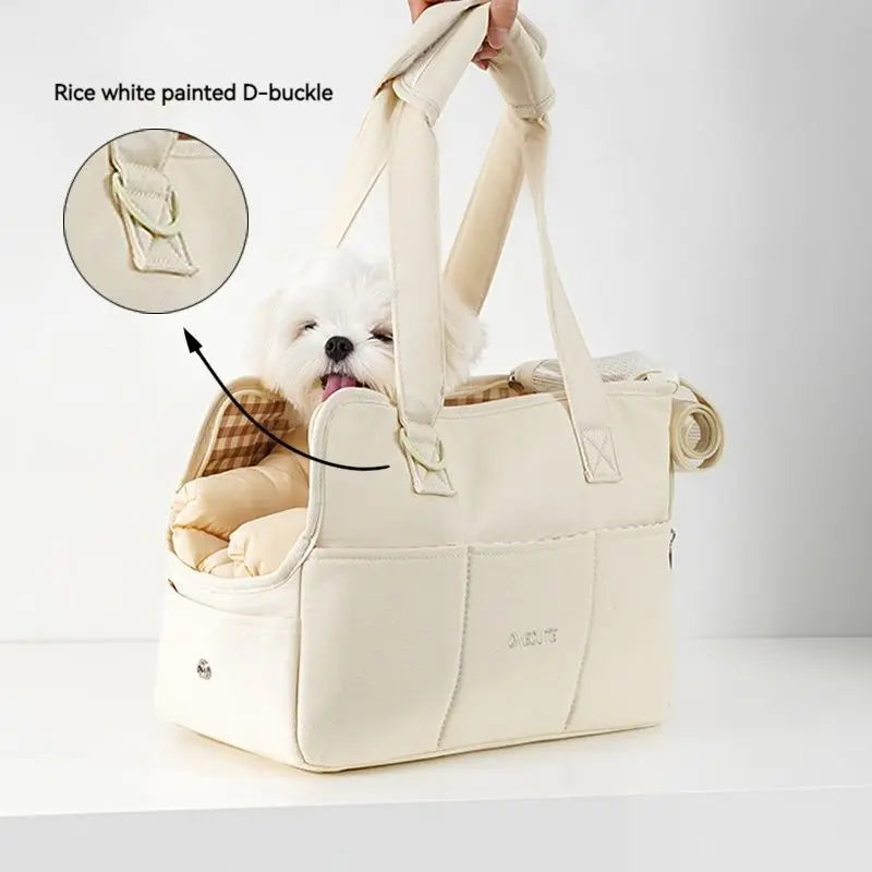 Bolso Portador de Hombro para Perros Pequeños