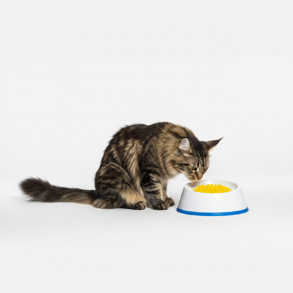 Plato Lamedor Antiestrés para Perros y Gatos - Azul