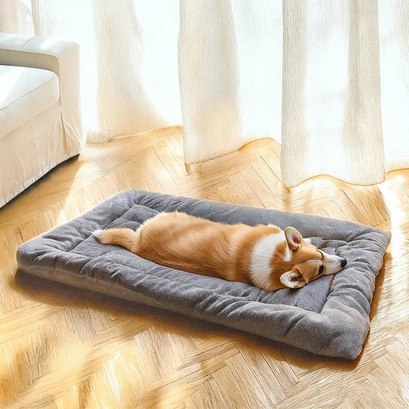 Lit-canapé en peluche extra large pour chiens