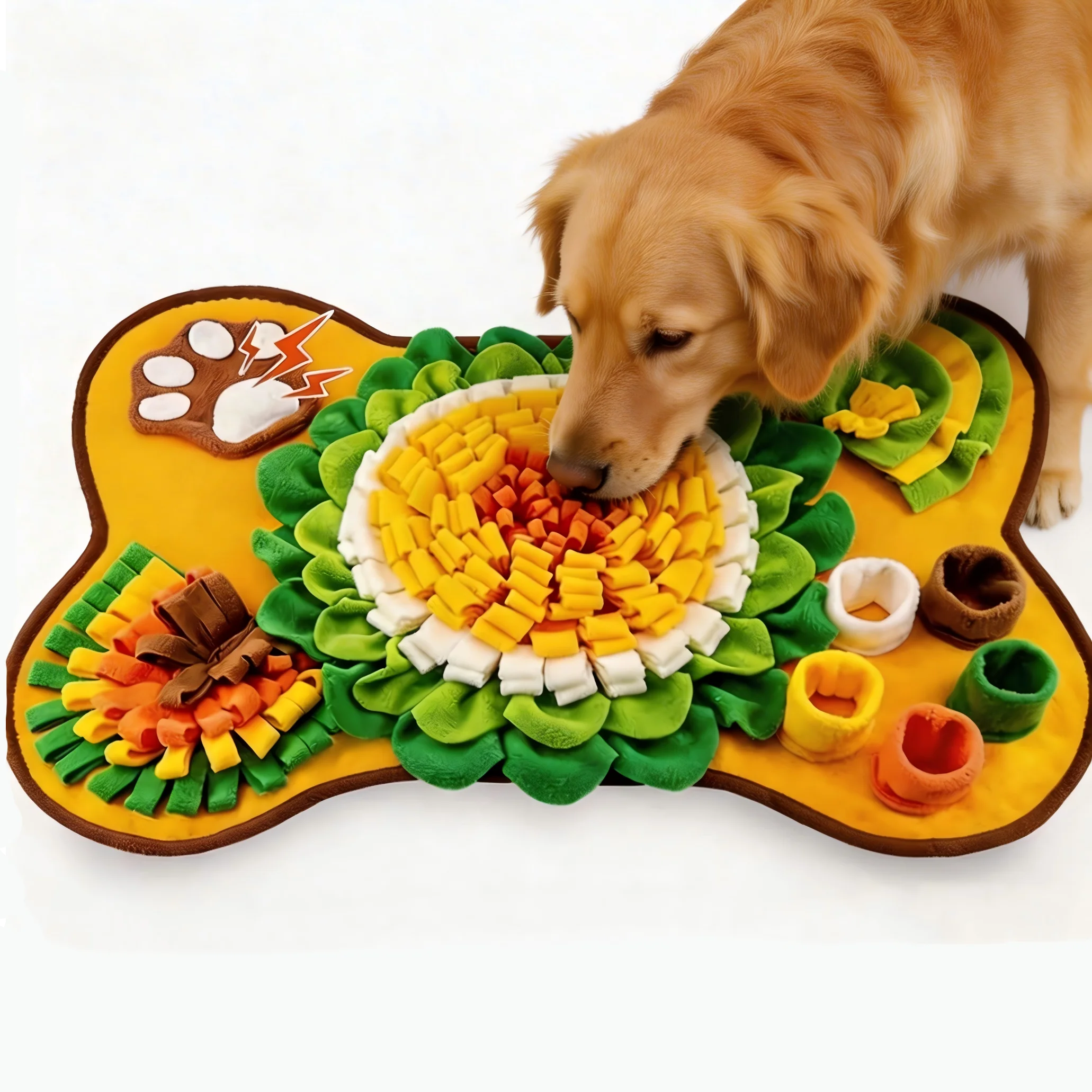Alfombra de Olfato Interactiva – Estimulación Mental y Alimentación Saludable