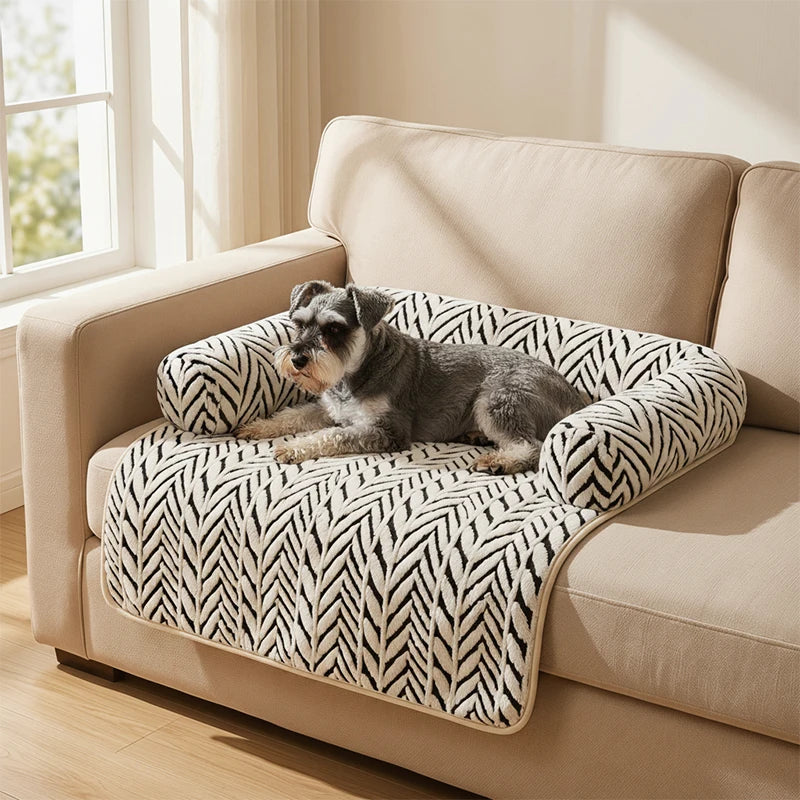 Coussin pour chiens et chats avec rebords surélevés