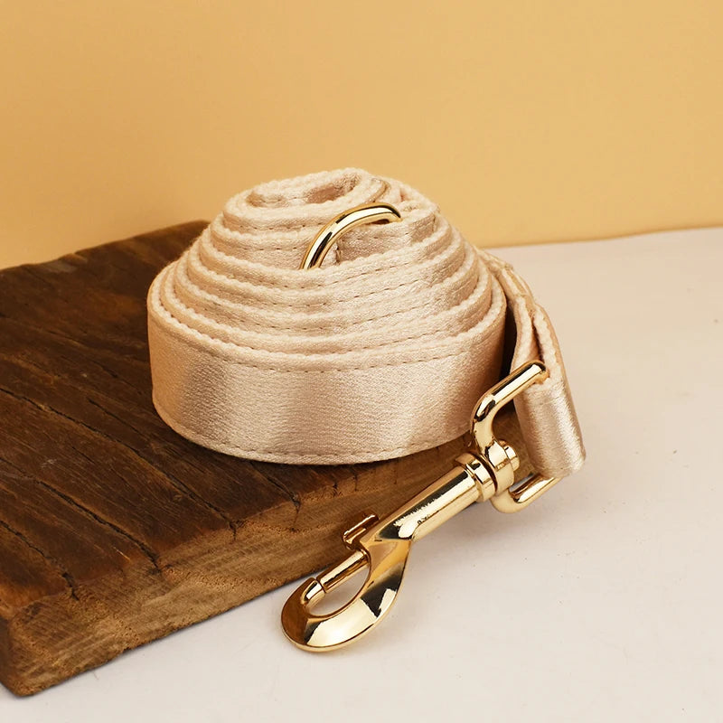 Set de Collar, Arnés y Correa de Lujo Personalizable