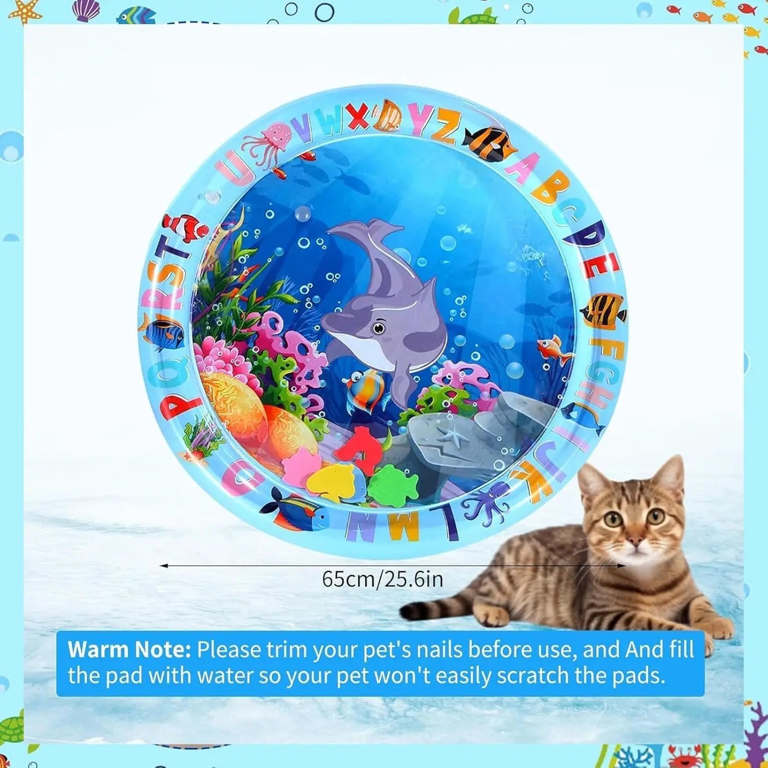 Alfombrilla de Agua Refrescante para Gatos y Perros