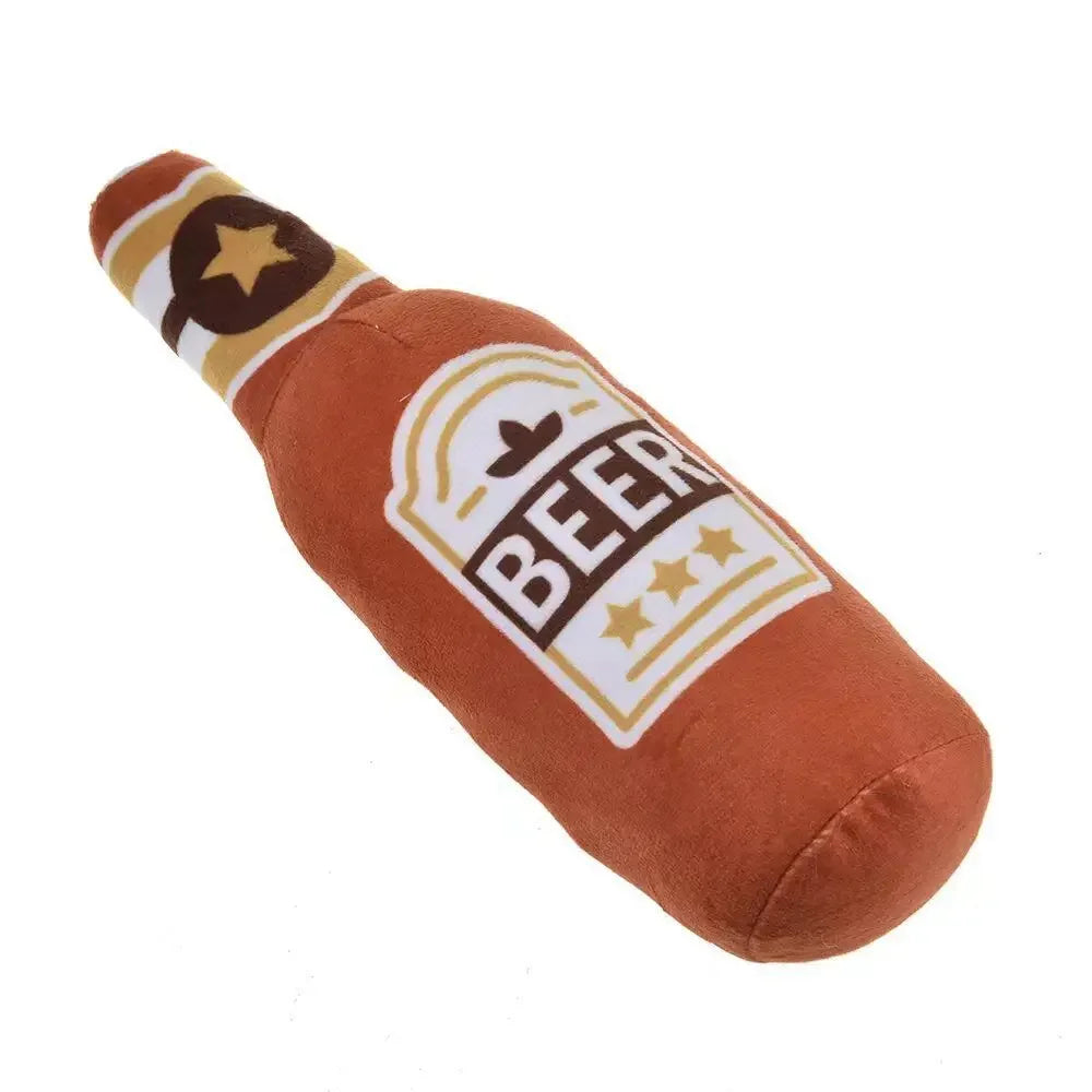 Juguete de Peluche Divertido: Botellas para tu Mascota