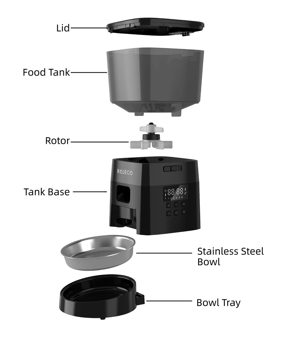 Automatic Programmable Feeder: Precise Nutrition for your Pet