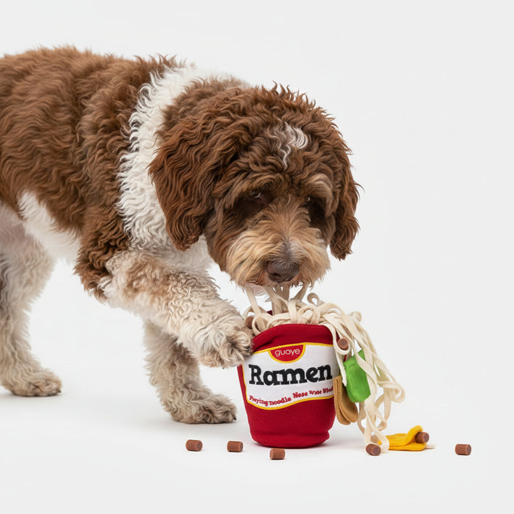 Juguete de Olfato con Forma de Fideos para Perros