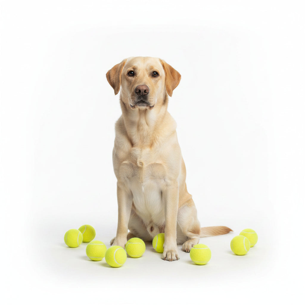 Pack de Pelotas de Tenis para Perros 5 cm