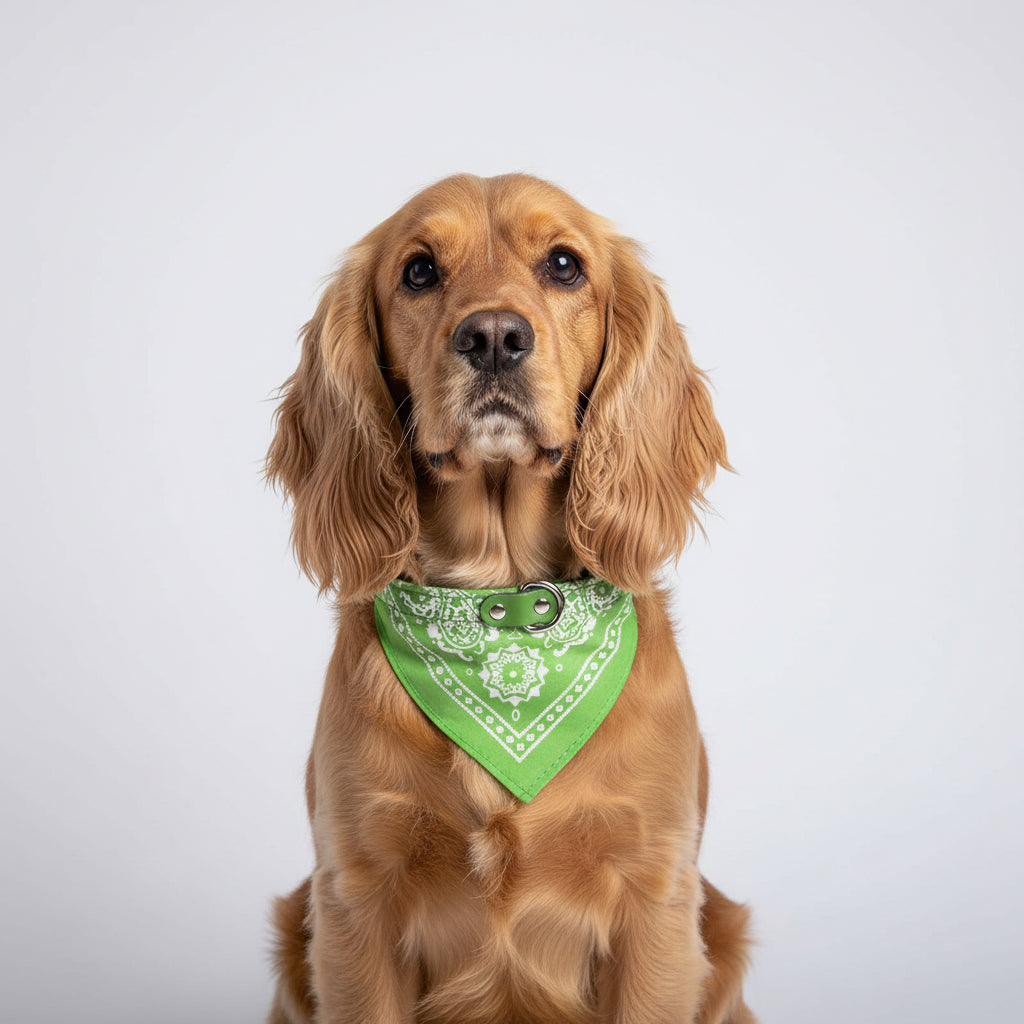 Collar Ajustable con Pañuelo para Perros y Gatos