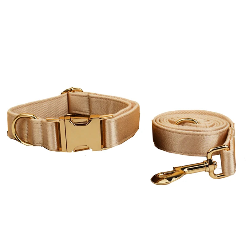 Set de Collar, Arnés y Correa de Lujo Personalizable