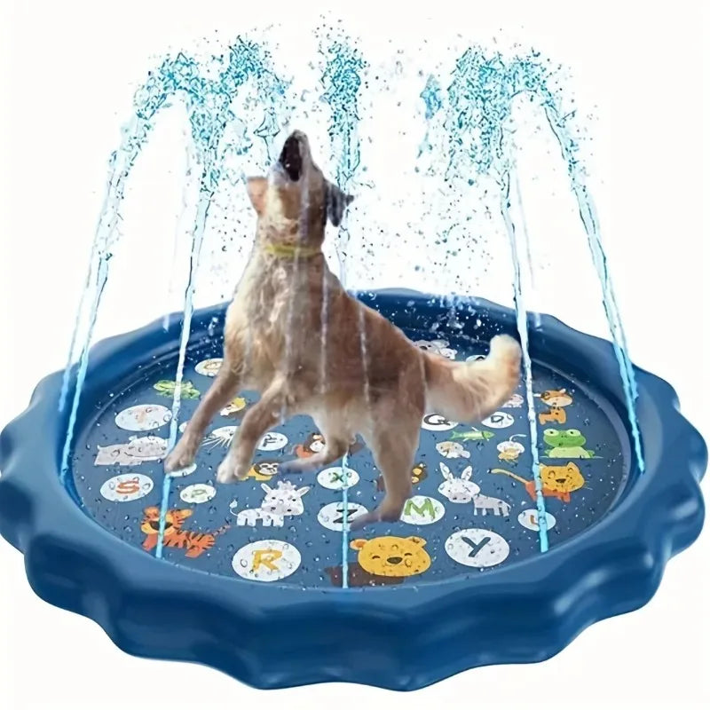 Alfombrilla de Agua con Estampado de Delfines para Perros y Gatos