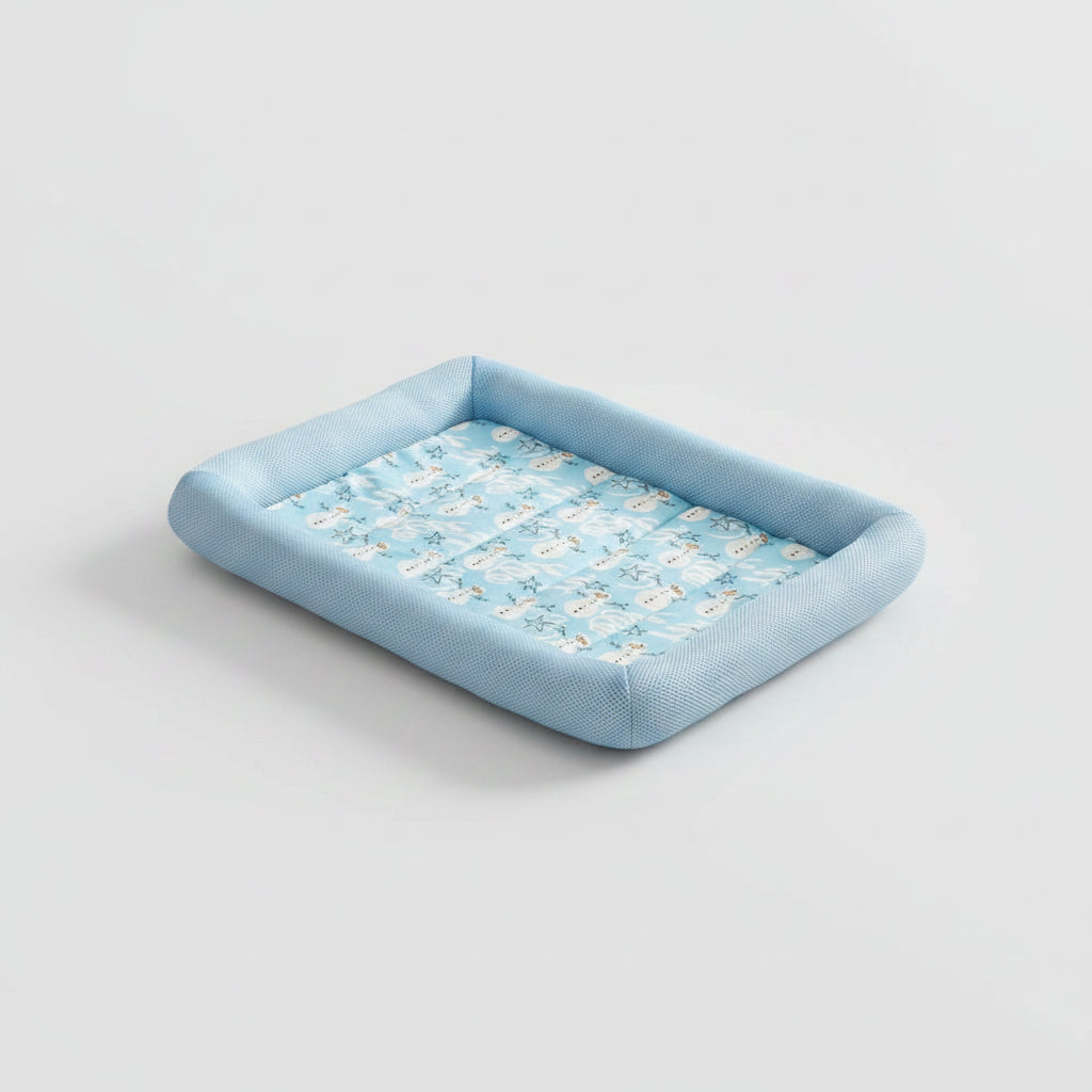 Cama Refrescante Cuadrada Lavable para Perros