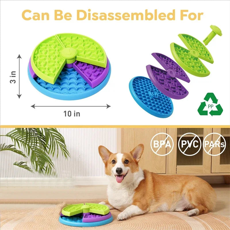 Comedero Puzle de 3 Niveles para Perros