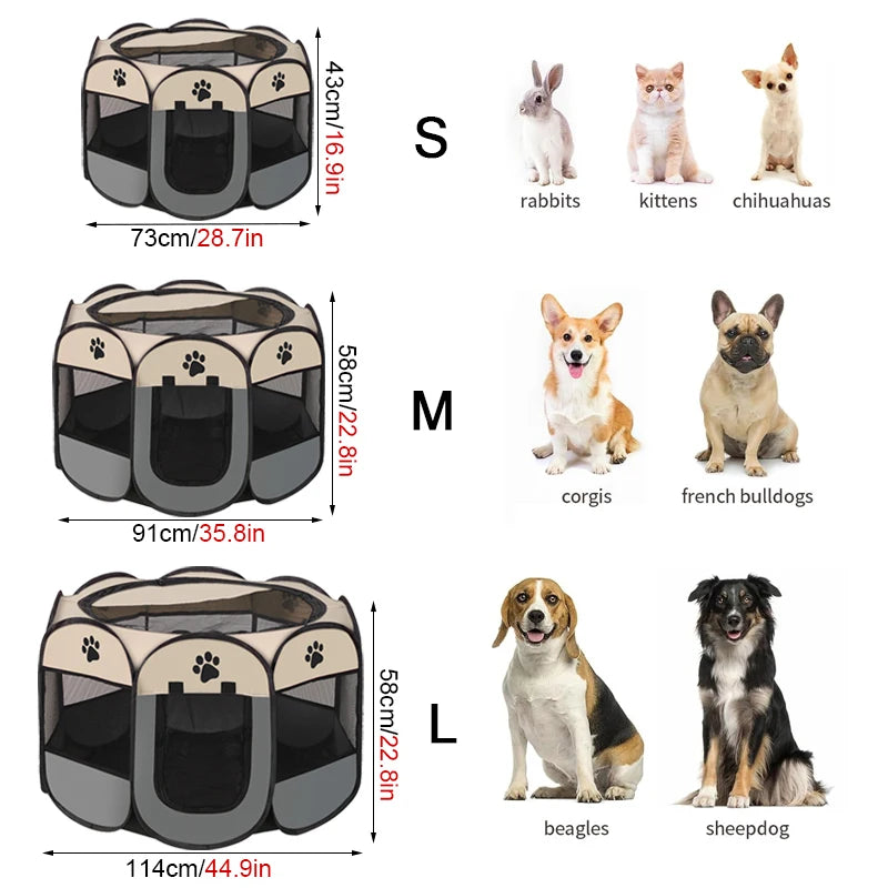 Parque de Juegos Plegable: El Refugio Elegante para tu Mascota