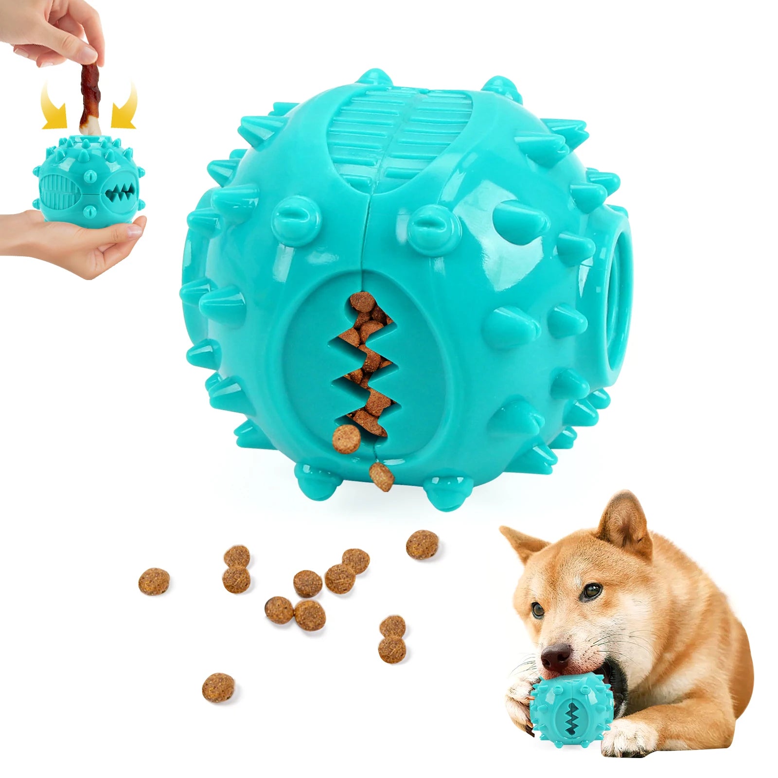 Pelota de Juguete con Sonido y Dispensador de Premios para Perros