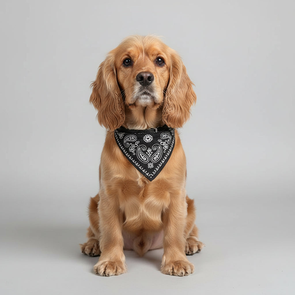 Collar Ajustable con Pañuelo para Perros y Gatos